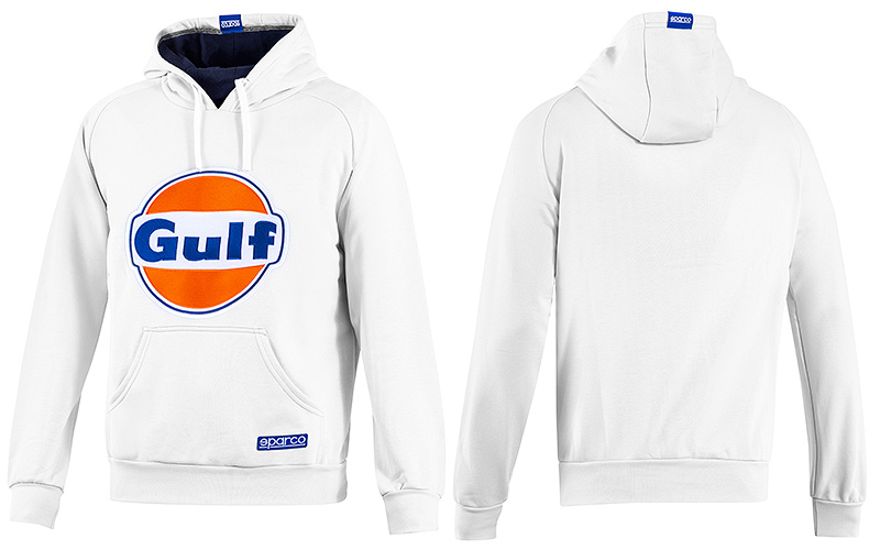 SPARCO x GULF HOODIE Brand （ホワイト）