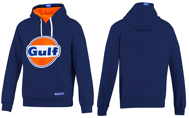 SPARCO x GULF HOODIE Brand （ネイビー）