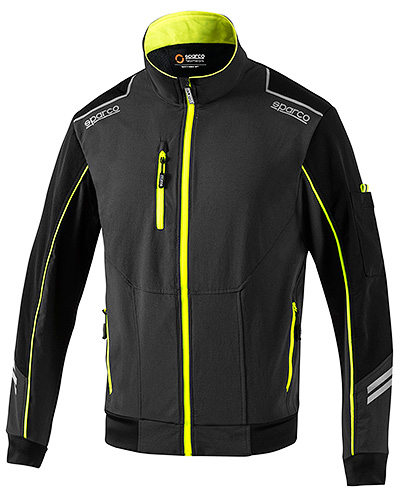 チームウェア：TECH　LIGHT SHELL（グレー/イエロー）