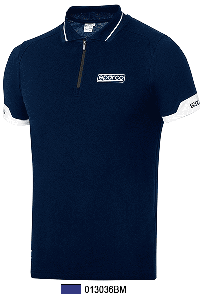 POLO ZIP ネイビー Mサイズ