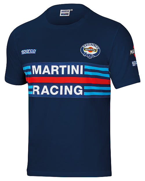 T-SHIRT REPLICA MARTINI RACING ネイビー XSサイズ