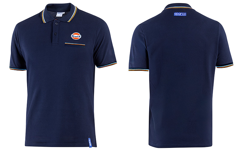SPARCO x GULF　POLO シャツ POCKET