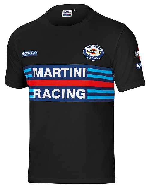 【サイズ限定】T-SHIRT REPLICA MARTINI RACING　ブラック