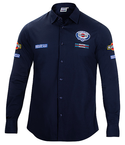 【訳あり】SHIRT LONG SLEEVES MARTINI RACINGネイビー Y