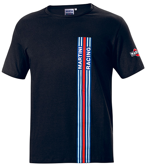 【数量限定】MARTINI T-SHIRT BIG STRIPES　ブラック　D