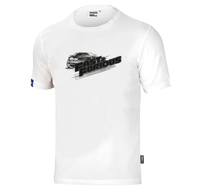 ワイルド スピード（FAST&FURIOUS）コラボモデル　Ｔシャツ Ｓサイズ　ホワイト