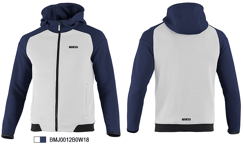 チームウェア：HOODED FULL ZIP SWEATSHIRT