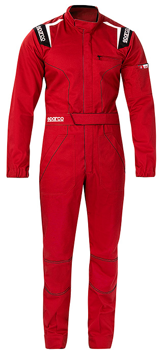 メカニックスーツ MS-4　RED 　サイズ：XL
