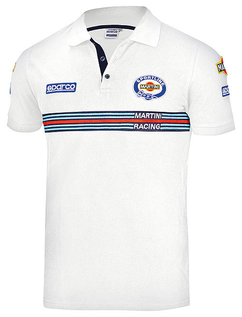 POLO REPLICA MARTINI RACING　ホワイト/XS