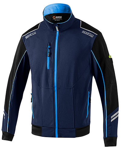 チームウェア：TECH　LIGHT SHELL（ネイビー/ブルー）