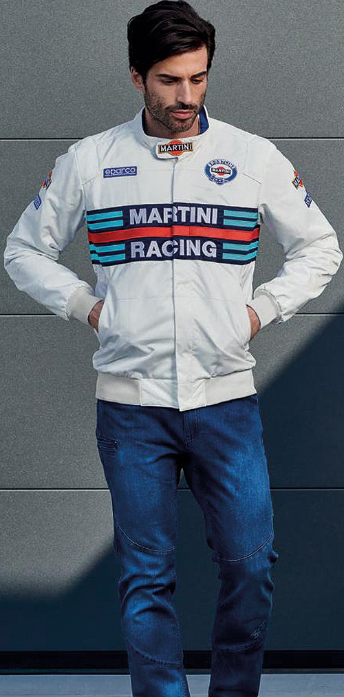 REPLICA BOMBER JACKET│SPARCO × MARTINI HERITAGE COLLECTION