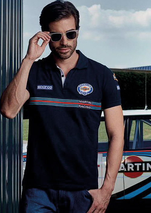 POLO REPLICA PATCHES│SPARCO × MARTINI HERITAGE COLLECTION