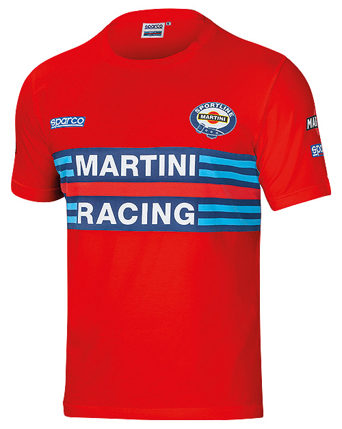 T-SHIRT REPLICA│SPARCO × MARTINI HERITAGE COLLECTION