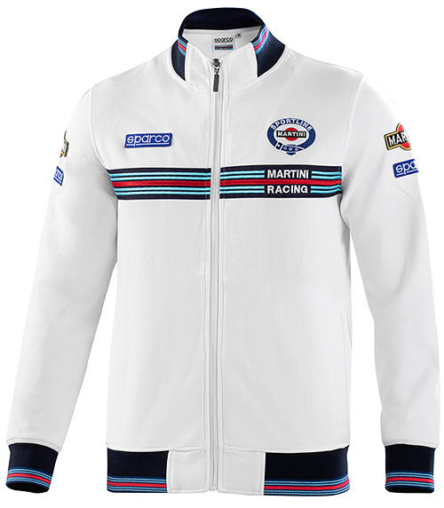 ☆送料・関税込☆PARTIMENTO★MOTOR RACING JERSEY TOP★ FULL ZIP SWEATSHIRT│SPARCO × MARTINI HERITAGE COLLECTION
