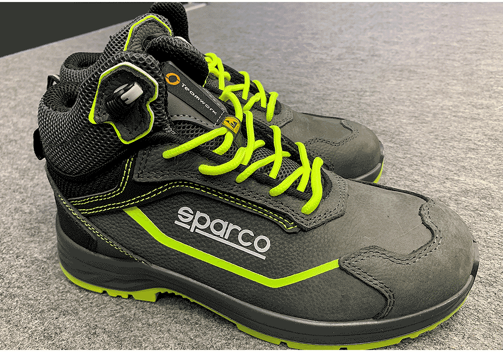 SPARCO TEAMWORK セイフティーシューズ INDY NUBUCK ハイカット