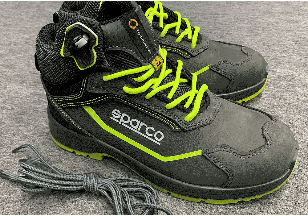 SPARCO TEAMWORK セイフティーシューズ INDY NUBUCK ハイカット