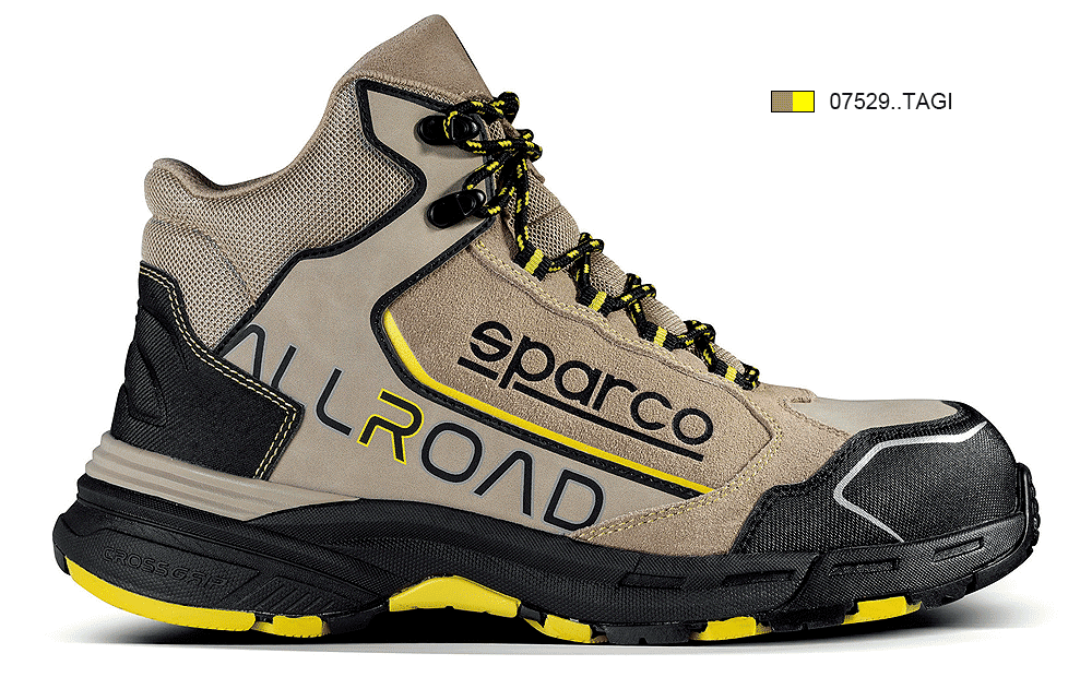 SPARCO(スパルコ)TEAMWORK セイフティーシューズ ALLROAD ヌバック ハイカット