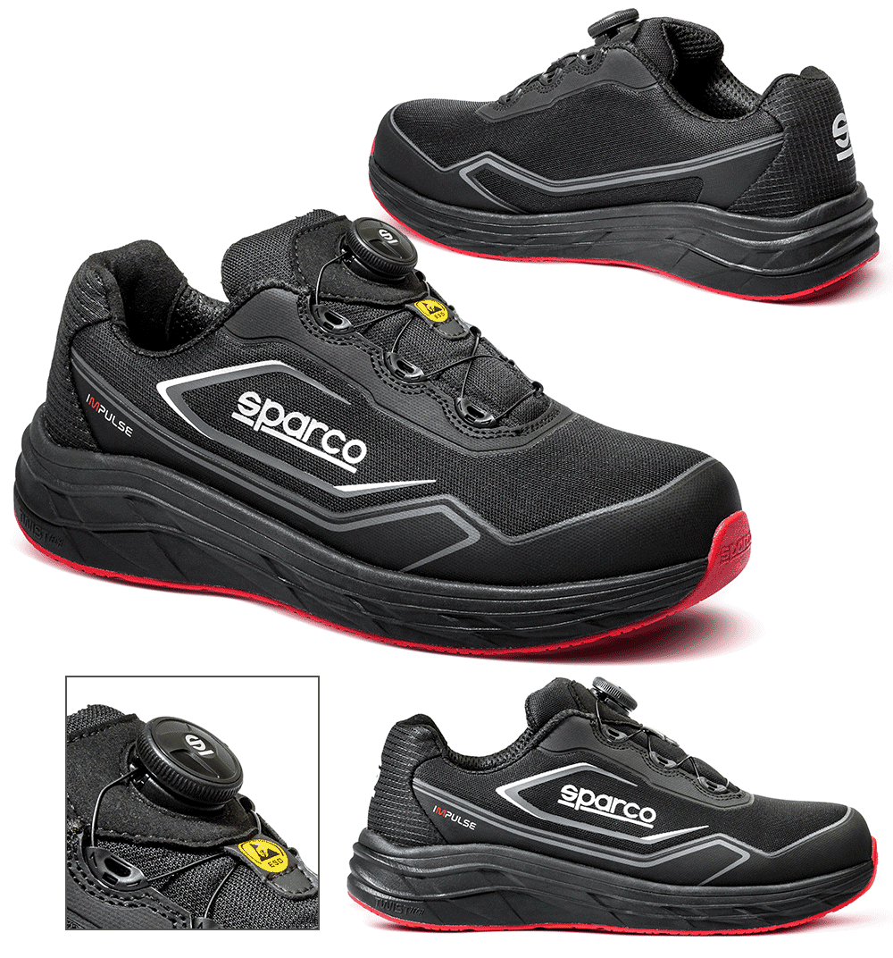 SPARCO(スパルコ)TEAMWORK セイフティーシューズ IMPULS S1 ROTOR SYSTEM
