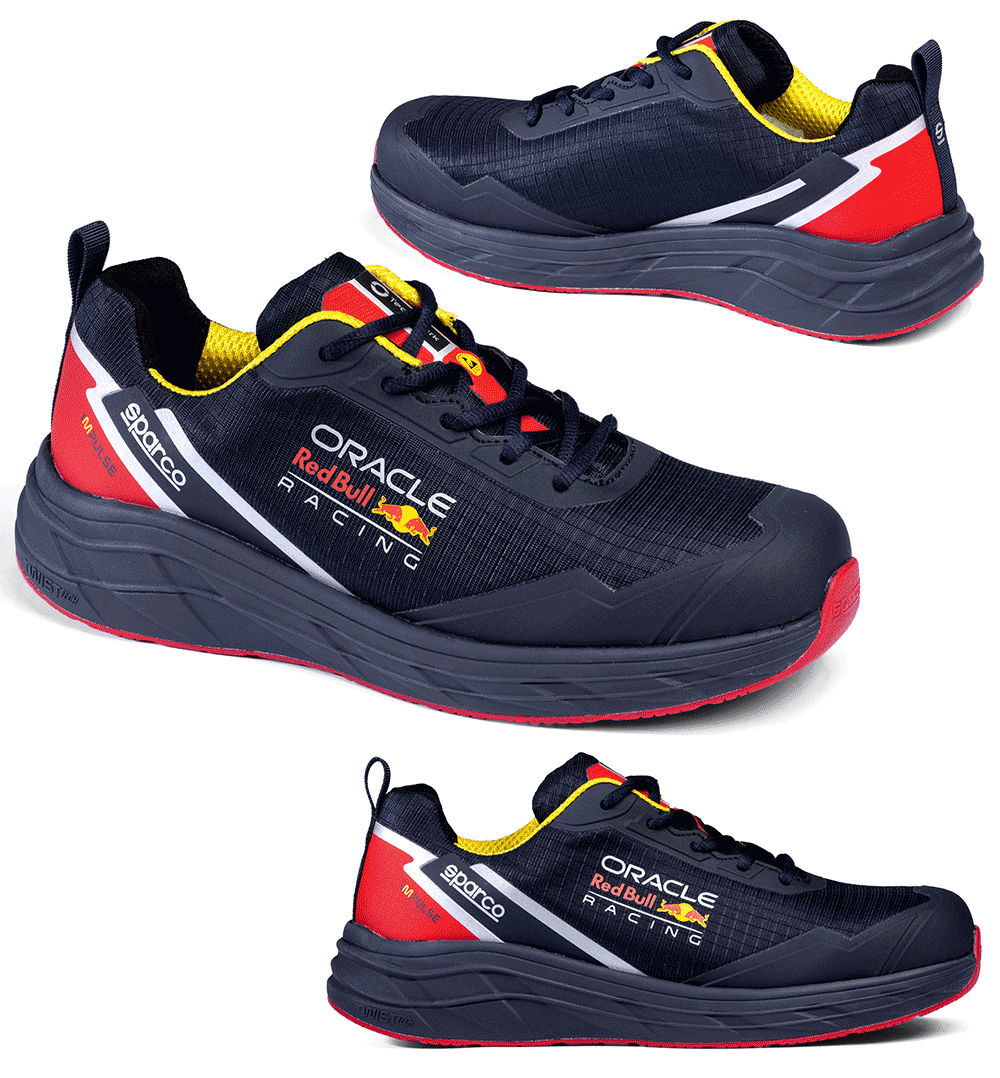 SPARCO(スパルコ)TEAMWORK セイフティーシューズ RED BULL S3 レッドブル
