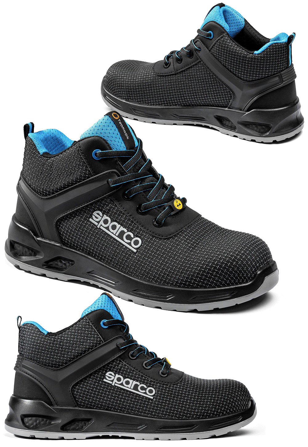 SPARCO（スパルコ）TEAMWORK セイフティーシューズ HORIZON TEK H（ホライゾン テック ハイカット）