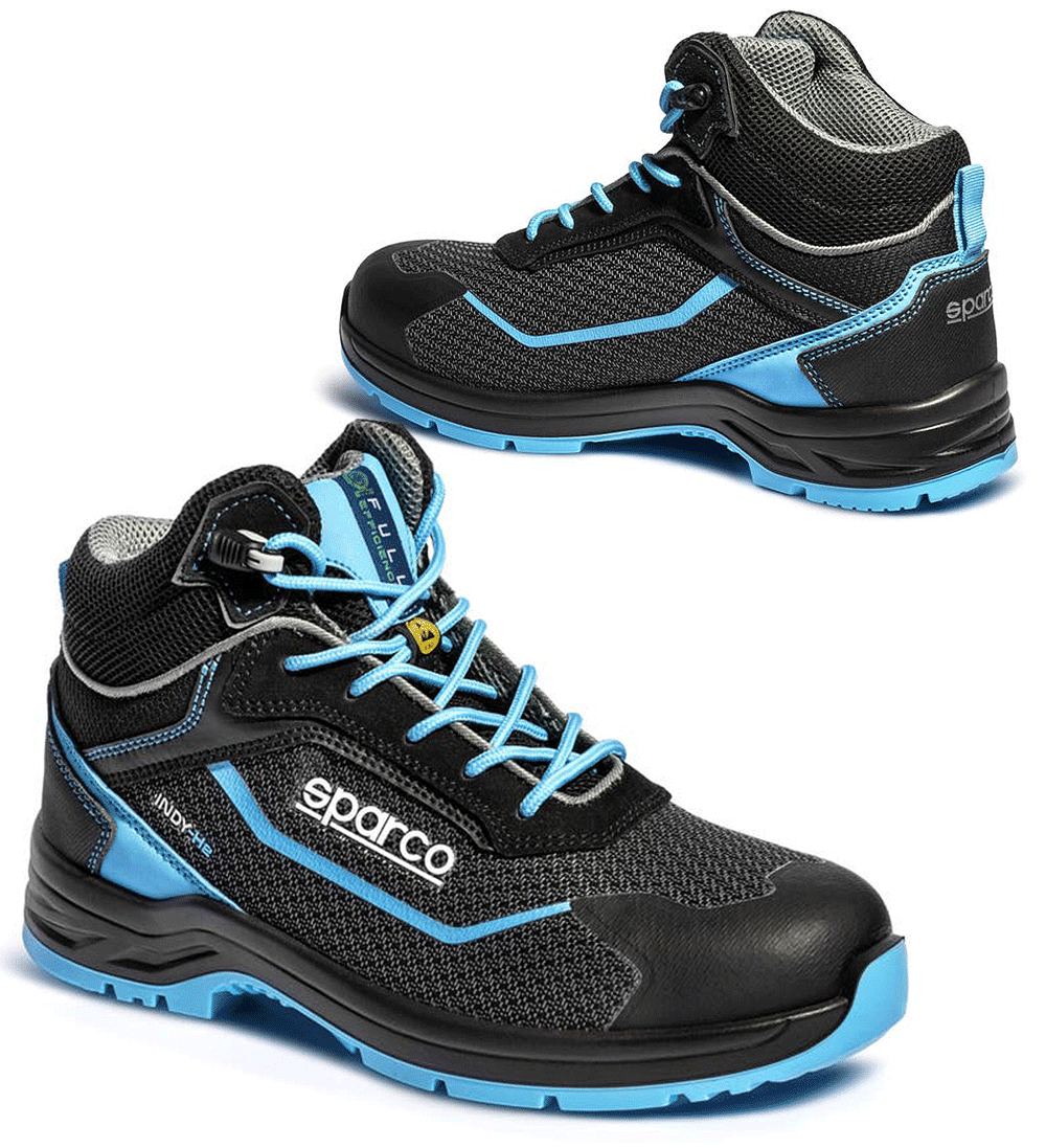 SPARCO（スパルコ）TEAMWORK セイフティーシューズ INDY FUTURA ハイカット