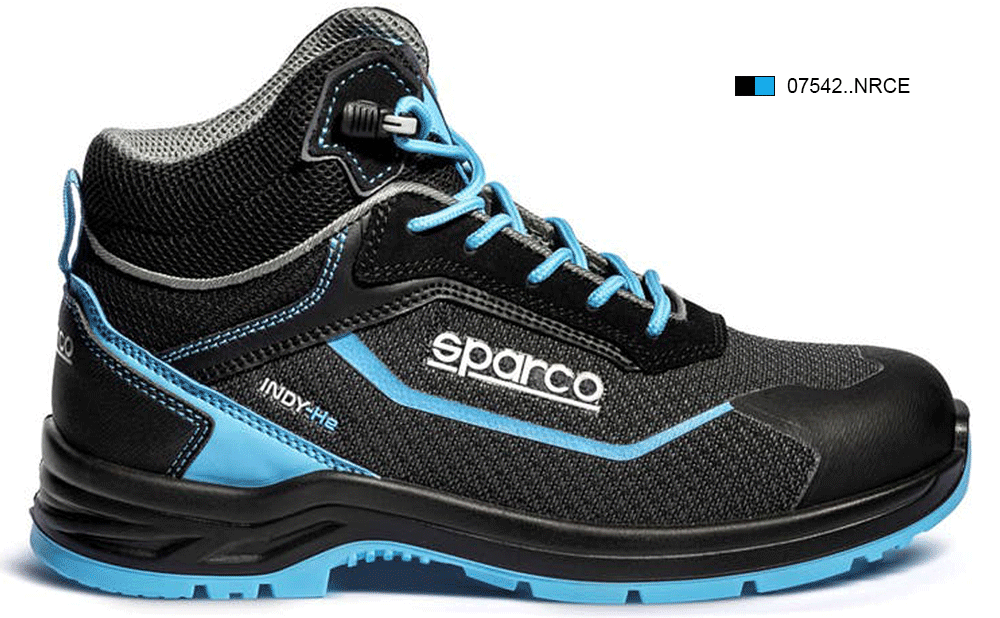 SPARCO（スパルコ）TEAMWORK セイフティーシューズ INDY FUTURA ハイカット