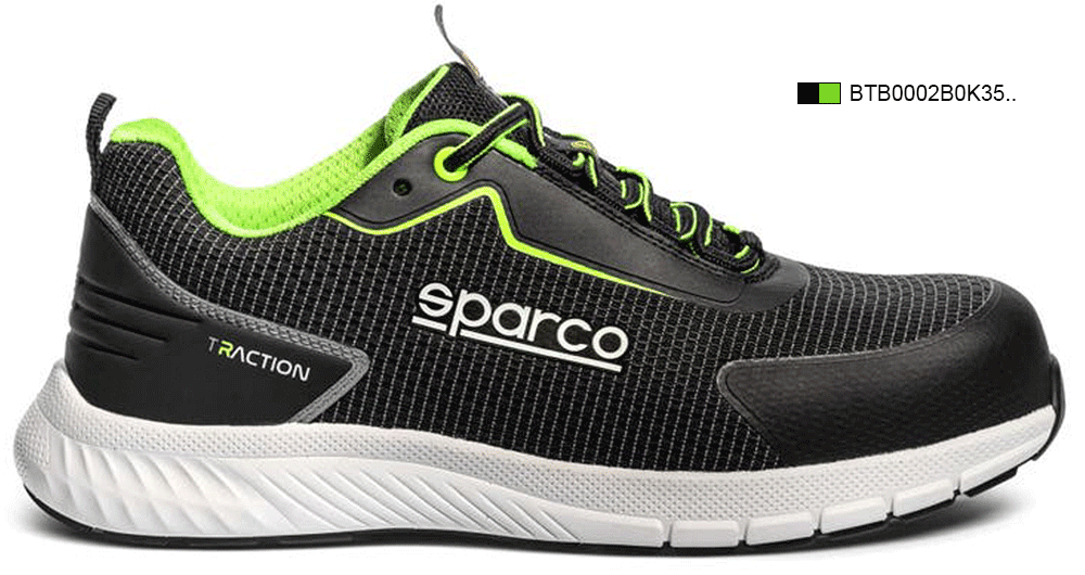 SPARCO（スパルコ）TEAMWORK セイフティーシューズ TRACTION S1