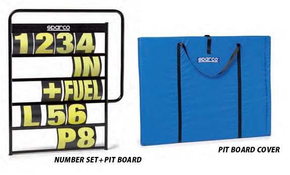 Pit board & Number set：ピットボード&ナンバーセット│SPARCO