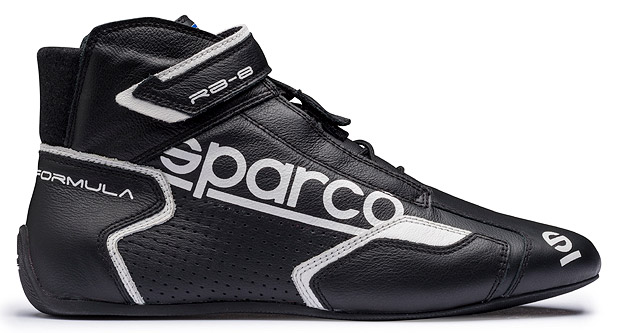 ポイント2倍 使用期間わずか 本革製 sparco レーシングシューズFORMULA