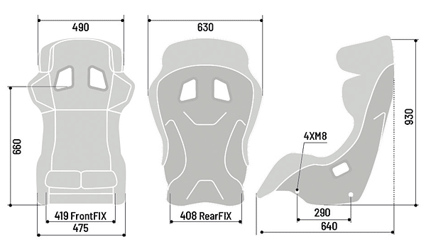 レーシングシート：PRO ADV QRT│SPARCO (スパルコ) 日本正規輸入元