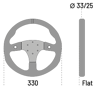 ステアリングホイール：R330B│SPARCO (スパルコ) 日本正規輸入元